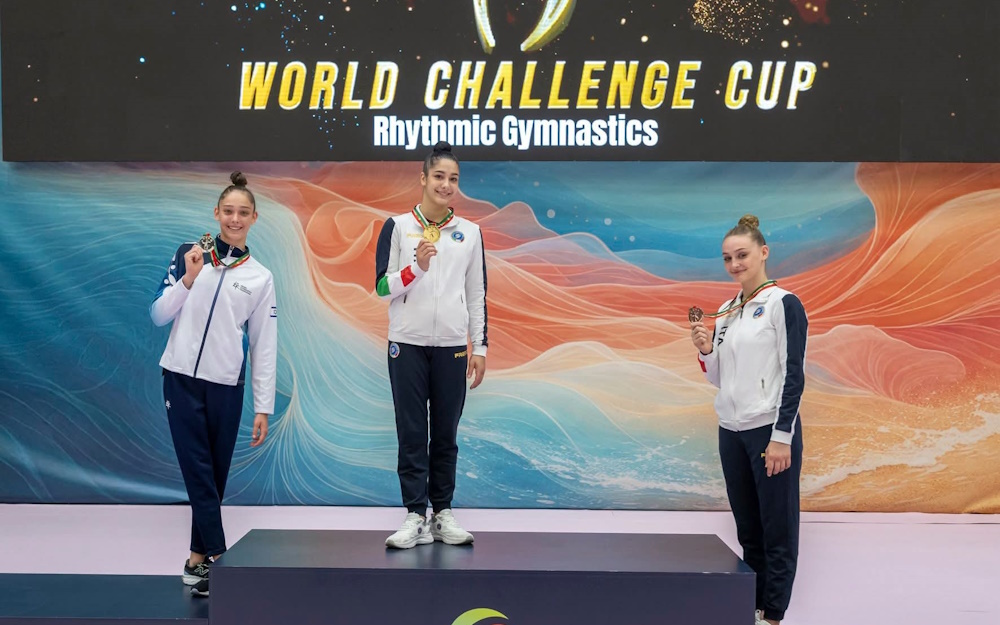 Dominio italiano en la Rhythmic World Challenge Cup